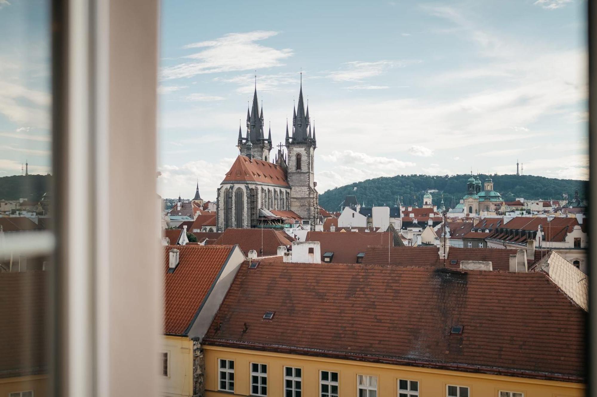 Dot 3 Bdr Apartment With Tyn Cathedral View & Ac Praha Exteriér fotografie